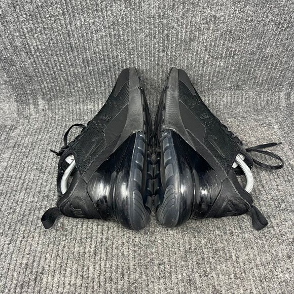 Nike Air Max 270 Triple Black Athletic Running Shoes Women’s 10 AH6789-006 - Picture 5 of 8